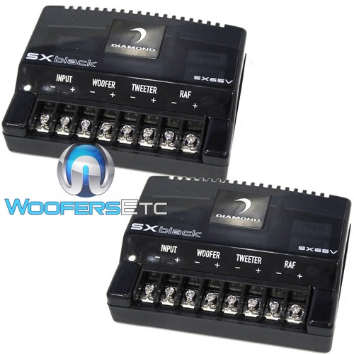 DIAMOND AUDIO SX65V CROSSOVERS for COMPONENT MID WOOFERS SPEAKERS & TWEETERS NEW - Picture 2 of 3