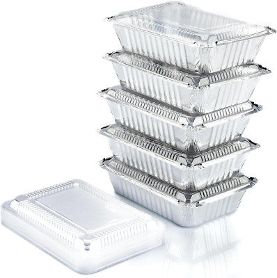 Recipientes de aluminio de 2,25 lb de Spare Essentials (55 unidades)