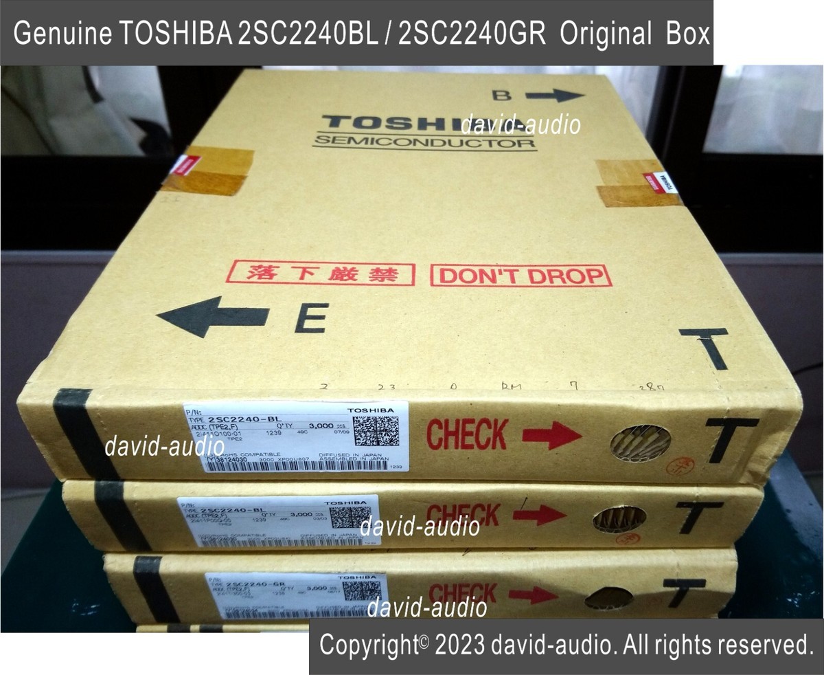 10 Pezzi Transistor 2SC2240-BL Toshiba, Per Circuiti Elettronici, Audio, Amplificatori - Marca Generica
