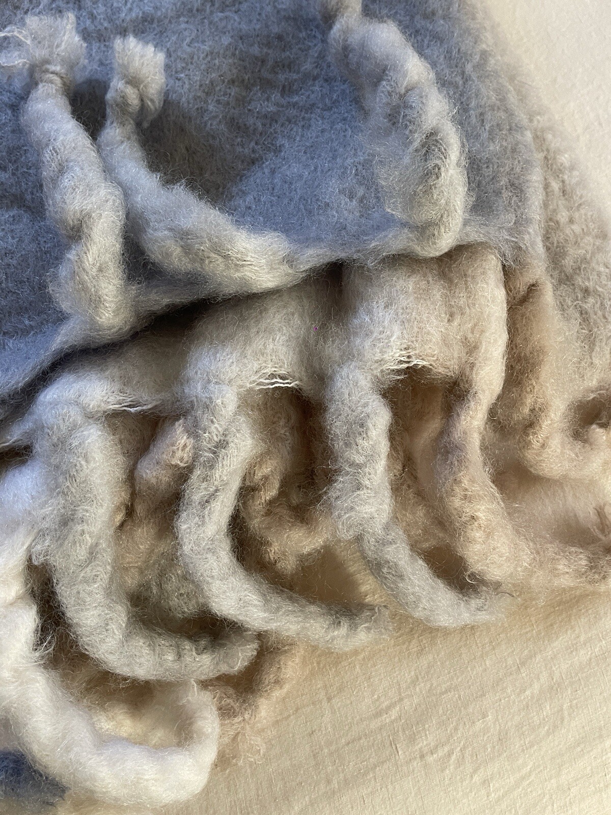 RARE CÉLINE MOHAIR AND WOOL BLANKET Phoebe Philo A/W 2017 Collection image 7