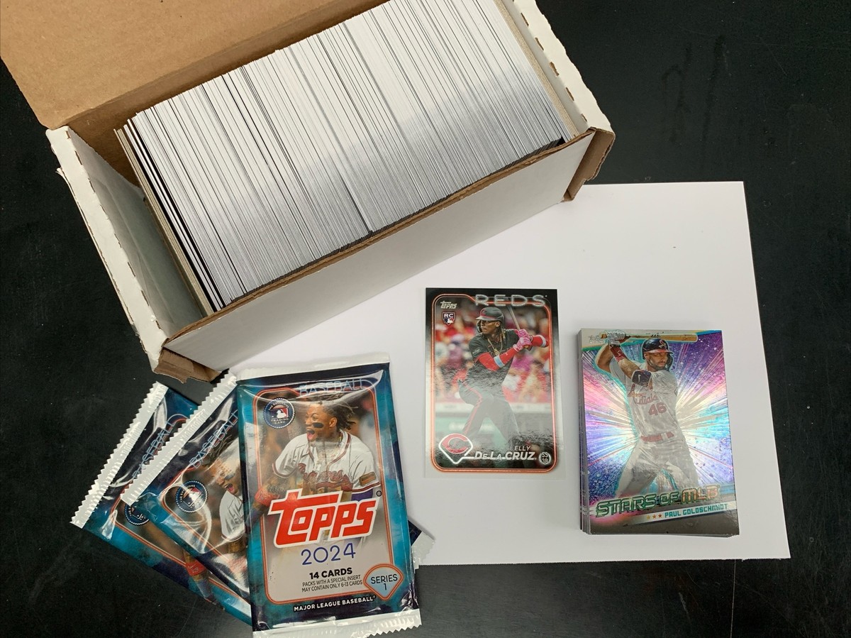 topps MLB 2024series1の350枚セット 2024 Topps Series 1 Complete Set (1-350) Stars Of MLB Insert