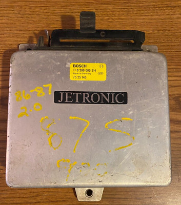 Electronic Unit JETRONIC for Saab 900 Non-Turbo. 1986-87. 2.0L engine    514