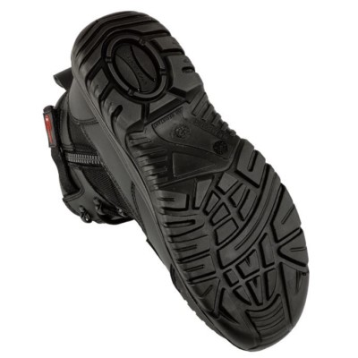 ARMA Leather Safety Steel Toe Cap Zip / Lace Work Waterproof Mens