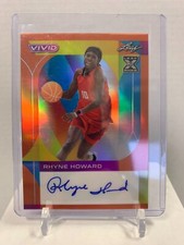 RHYNE HOWARD 2023 Leaf Vivid Orange 6/10 Atlanta Dream RC