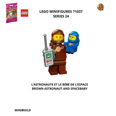 Lego 71037 Serie 24 Minifiguren Der Astronaut und das Baby aus dem Weltraum NEU NEW