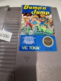 2 retro Nintendo games NES Roadblasters, Bump' N' Jump  26300 wt11