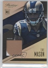 2014 Panini Prestige Rookie Jerseys Prime Tre Mason #TM Jumbo Patch 0b0