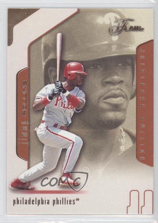 2002 Flair Jimmy Rollins #13 2i9