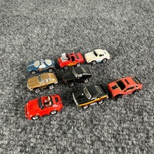 Vintage Galoob Micro Machines 80's Auto Car Lot of 8 Porsche Muscle Cars