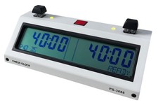 Chess Gorilla Silverback Chess Clock - White