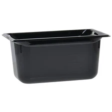 Vollrath 8036420 Black 1/3 Size x 6" D Low Temp Food Pan