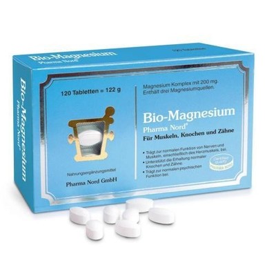 Bio-Magnesium Pharma Nord Tabletten 120 Stück PZN 10300068
