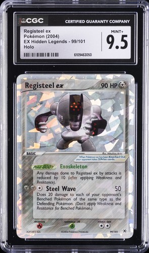 Registeel ex graded CGC 9.5 for sale on eBay