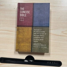 The Concise BIBLE Synopses of all 66 Books King James Verson Frances Hazlit READ