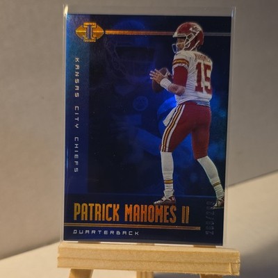 Panini 2019 Illusions Patrick Mahomes II Chiefs #52 Trophy Blue /299