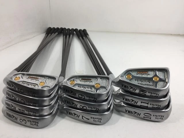 HONMA Twin Marks Cross Attack Iron Set 3-S 10pcs Doris Titanium 1S/R #AB17926 - Image 2 of 4