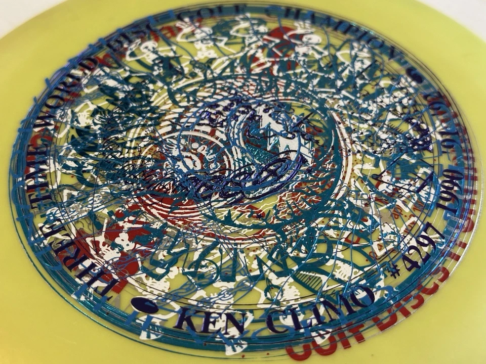 Innova Aviar Vintage Stamp Tester Flying Eye & Ken Climo 3x World Champion Stamp - Image 2 of 4