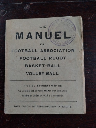 DOCUMENT ANCIEN SPORT FOOTBALL