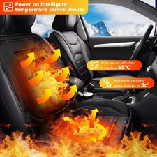 Auto Sitzheizung 12V DeLuxe 2 Heizstufen beheizbare Sitzauflage Heizkissen PKW