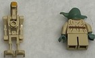 VTG Lego Star Wars Yoda SW0051 & Lego Battle Droid Commander SW0048 Mini Figures — photo 3