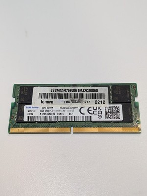 Samsung 32GB 1x32GB DDR5 4800 CL40 SODIMM M425R4GA3BB0-CQKOL 5M30Z71777