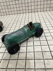 2 Vintage 1950 Hubley Kiddie Toy Indy Type Racing Car Made in USA — photo 4