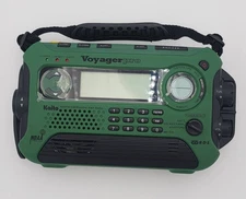 KAITO Voyager Pro KA600 Emergency NOAA Weather Alert Radio AM/FM/SW/LW Green