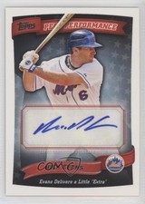 2010 Topps Peak Performance Auto Series 2 Nick Evans #PPA-NE Auto g0n