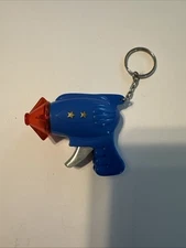 Vintage Ray Gun Keychain Basic Fun 1999..untested, Needs New Batteries