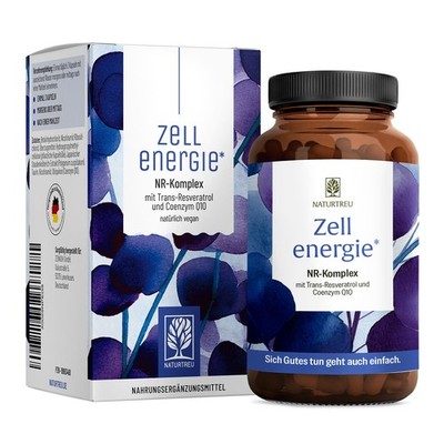 NAD+ NR Komplex Betain Coenzym Q10 Niacin 90 Kapseln Zellenergie NATURTREU 