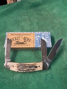 Case XX Tony Bose 3 blade unused SOWBELLY pocket knife 