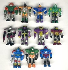 Vintage Lot Of 11 Soma Sonic Rangers Robot Warriors Mini Figures