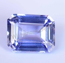 Natural Blue Jeremejevite 4.25 Ct Emerald Namibia Certified Unheated Gemstone