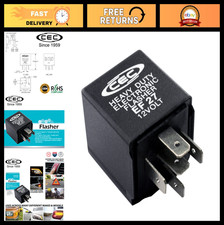 12V Heavy Duty 5-Pin Electronic Flasher Relay for Incandescent Bulbs - 1 Pack