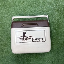 VINTAGE GOTT SPORTCOOLER 6 MODEL 1806 BASS FI...