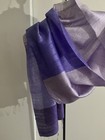 Natural Silk Handwoven stylish Lavender Mauve Purple STOLE SCARF SHAWL WRAP 72" — photo 6