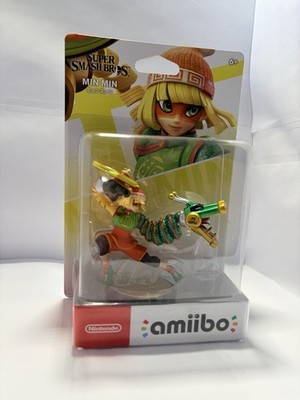 Min Min Amiibo Super Smash Bros Nintendo Switch Wii Brand New & Factory Sealed