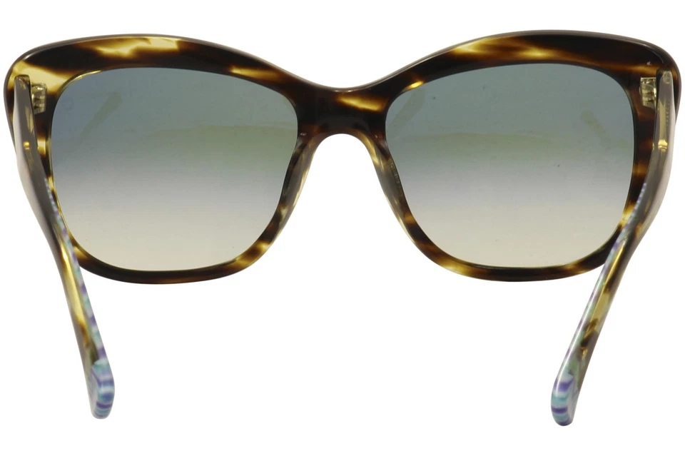 Óculos de Sol Feminino Etnia Barcelona Silverlake HVTQ Havana Moda/Turquesa 55mm - Imagem 2 de 4