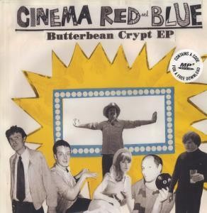 Cinema Red and Blue Butterbean Crypt EP 10"" vinyl UK Fortuna Pop 2011 limited