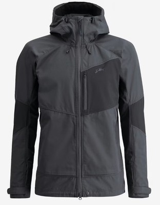 Lundhags Tived Stretch Hybrid Jacket Men   leichte Funktionsjacke  granite Gr. M