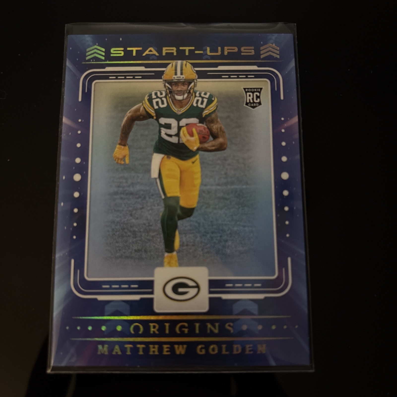 2025 Panini Origins Matthew Golden Start-Ups Rookie Card