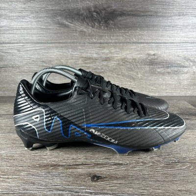 Nike Air Zoom Mercurial Vapor 15 FG Soccer Cleats Mens Size 10 Black DJ5631-040