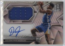 2016-17 Panini Spectra Rookie Jersey Auto /300 Damian Jones #140 Auto 11md