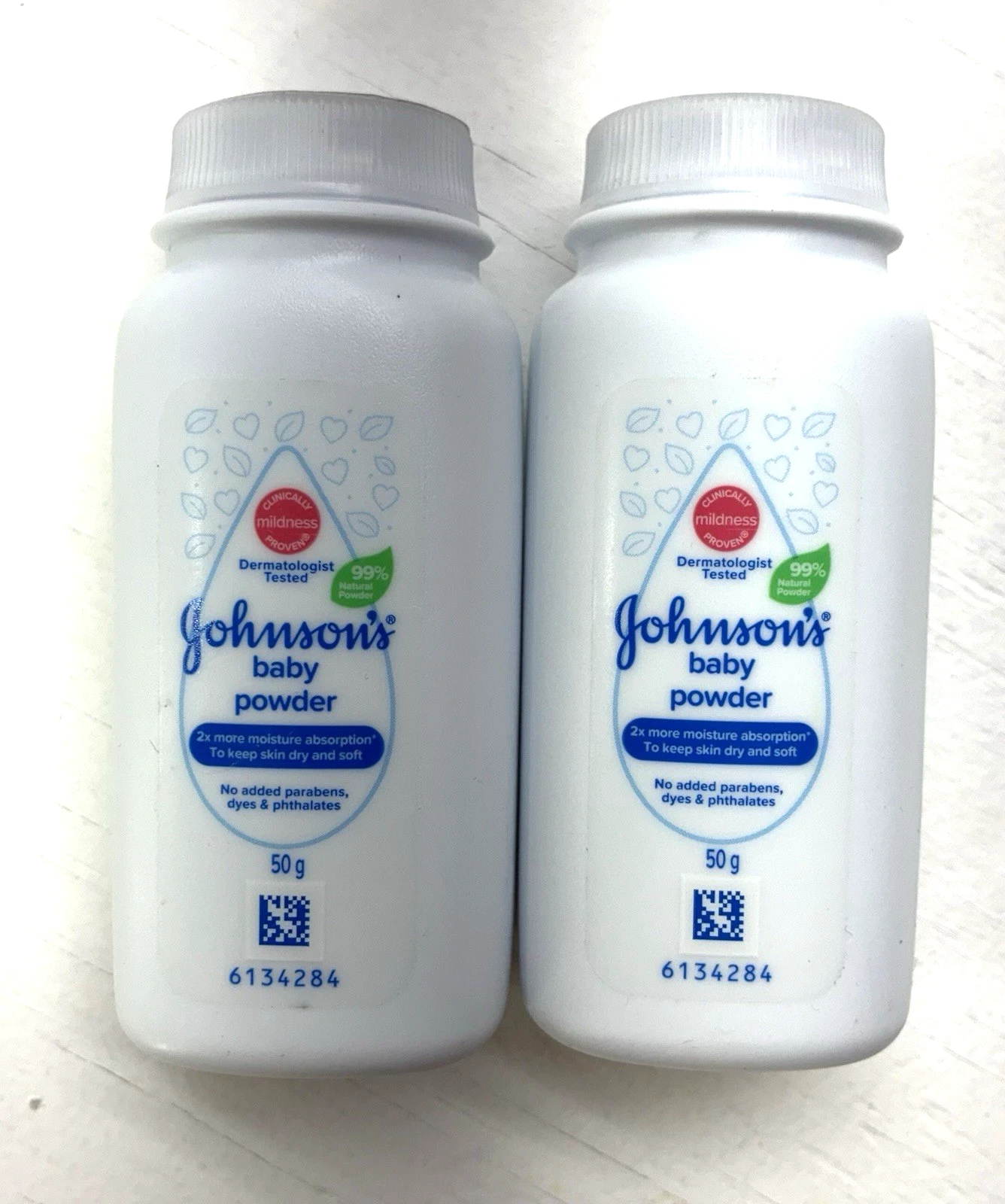 Johnson’s Baby Powder Original Pink Label 50g Lot of 2 New Sealed Exp 2027
Opens in a new window or
