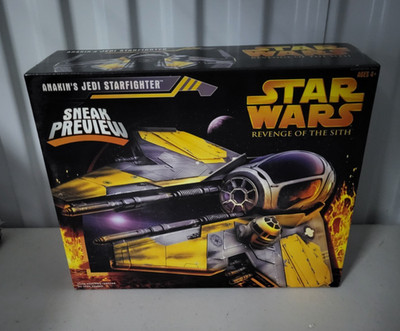 Anakin's Jedi Starfighter 2005 STAR WARS Revenge of the Sith Sealed NEW MIB
