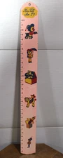 Vintage 1943 Kid's Height Growth Chart - Wooden Wall Sign - Baby Shower Gift