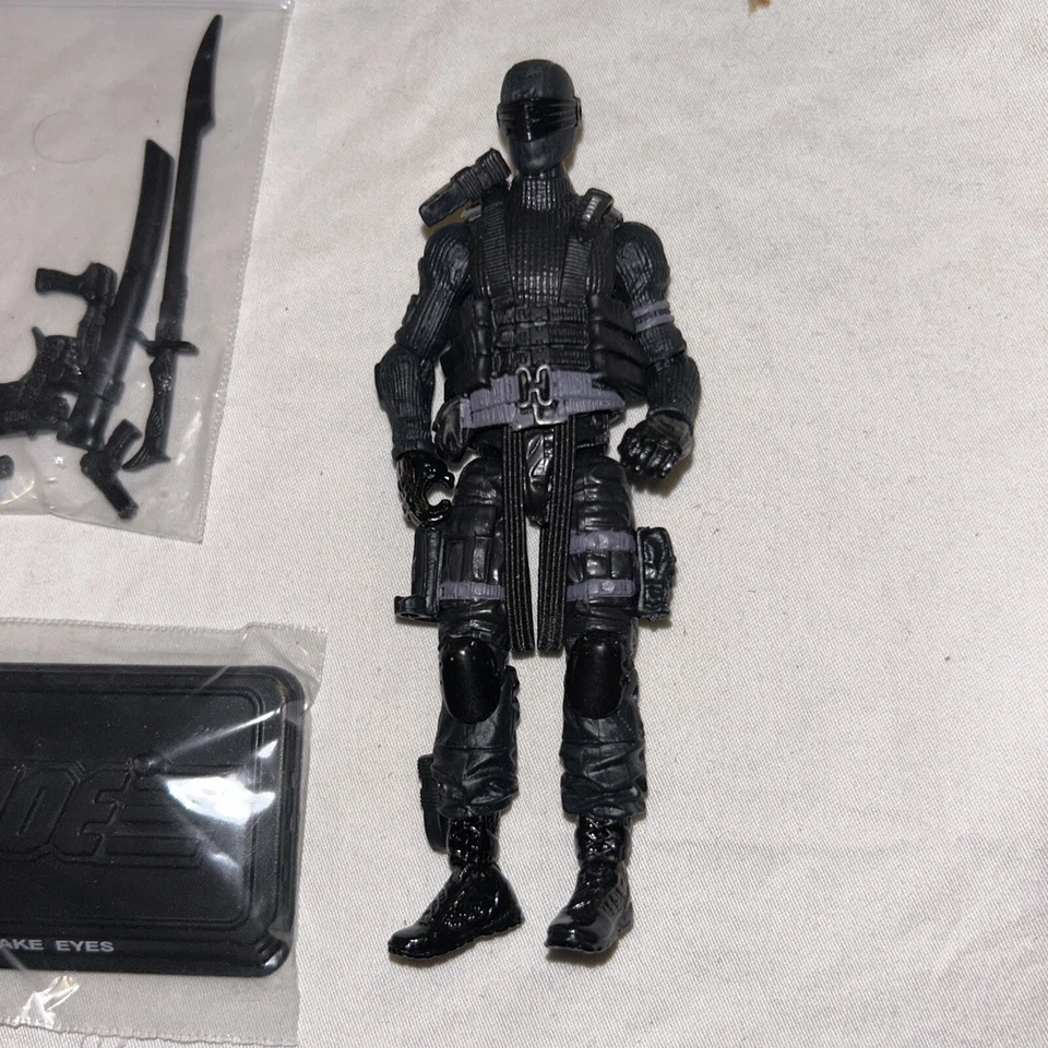 G.I. Joe 50 Aniversario Arashikage Choque Ojos de Serpiente Desde Paquete de 2 2016 Foto 2 de 4