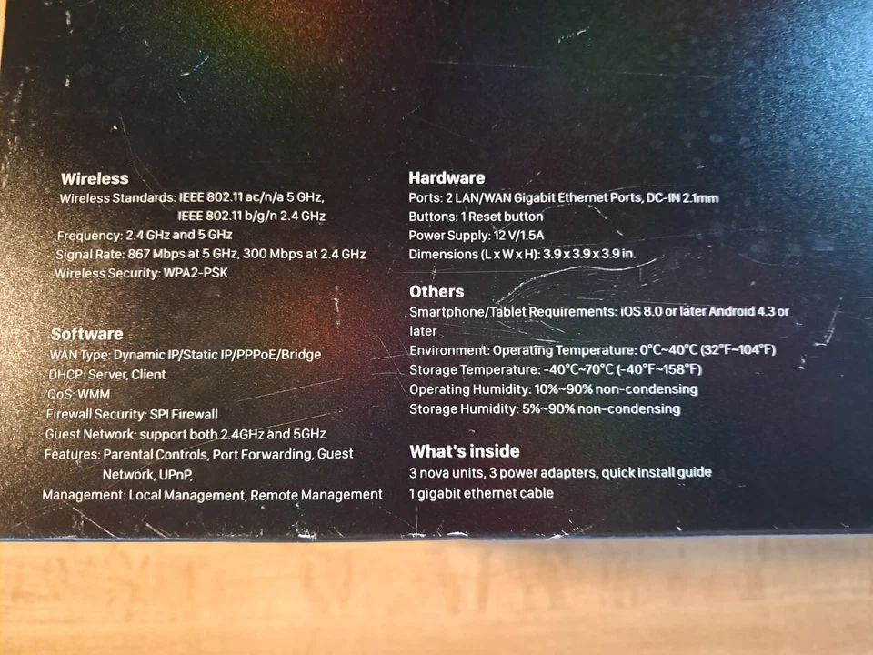 Tenda Nova Mesh WiFi System MW6 (3-Pack) - Covers up to 6000 square feet - Image 3 of 4