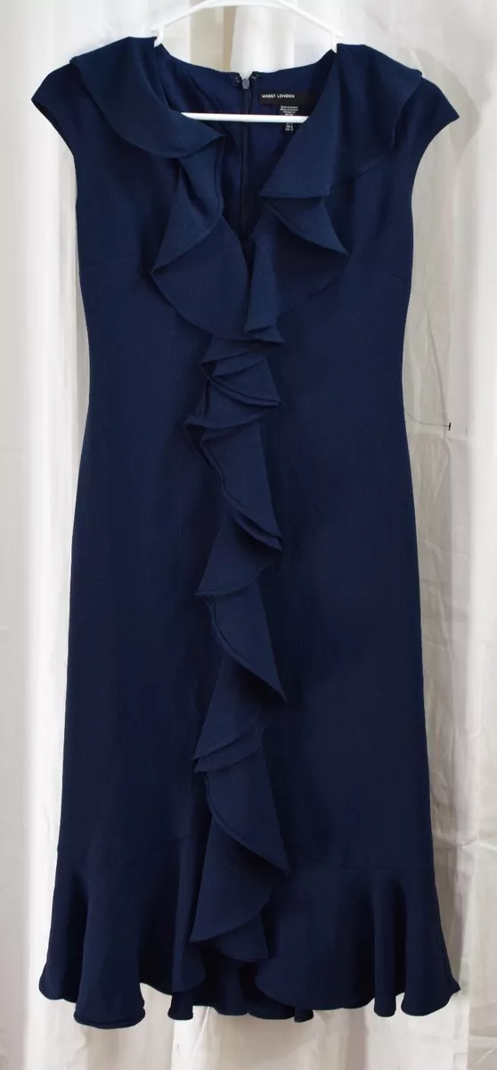 Maggy london top crepe dress