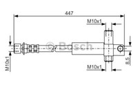 1 987 476 614 Bosch Bremsschlauch FüR Ford,Ford Australia